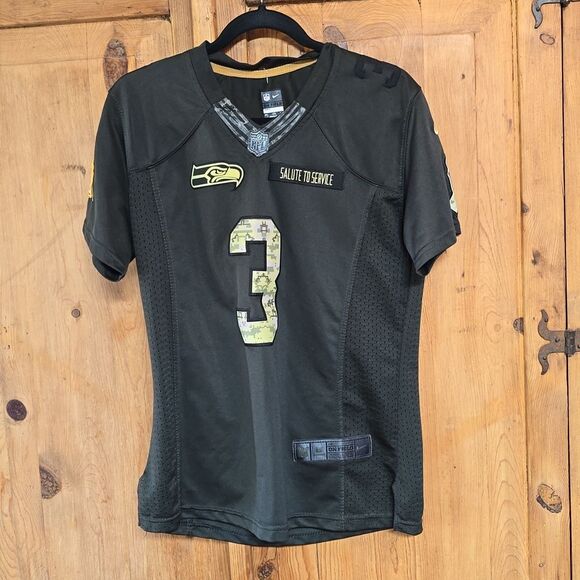 Seahawks salute to service Nike NFL ON FIELD shirt boys xxl - Picture 1 of 12
